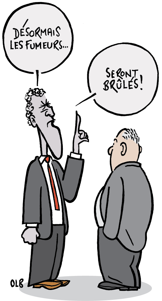 Brûler les fumeurs