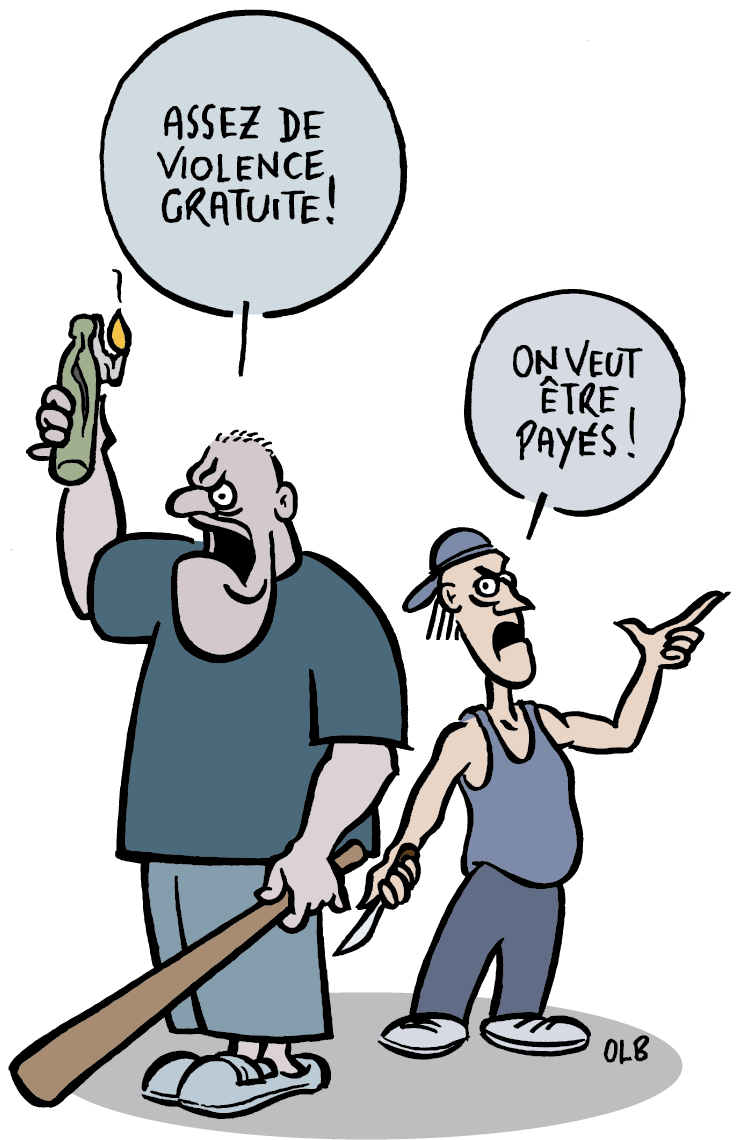 Violence gratuite
