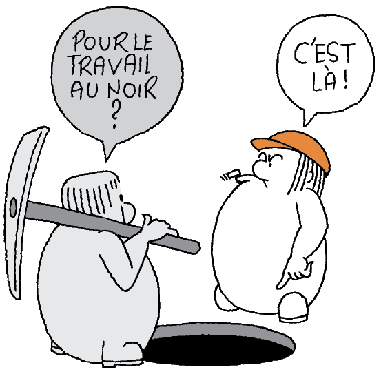 Pour le travail au noir