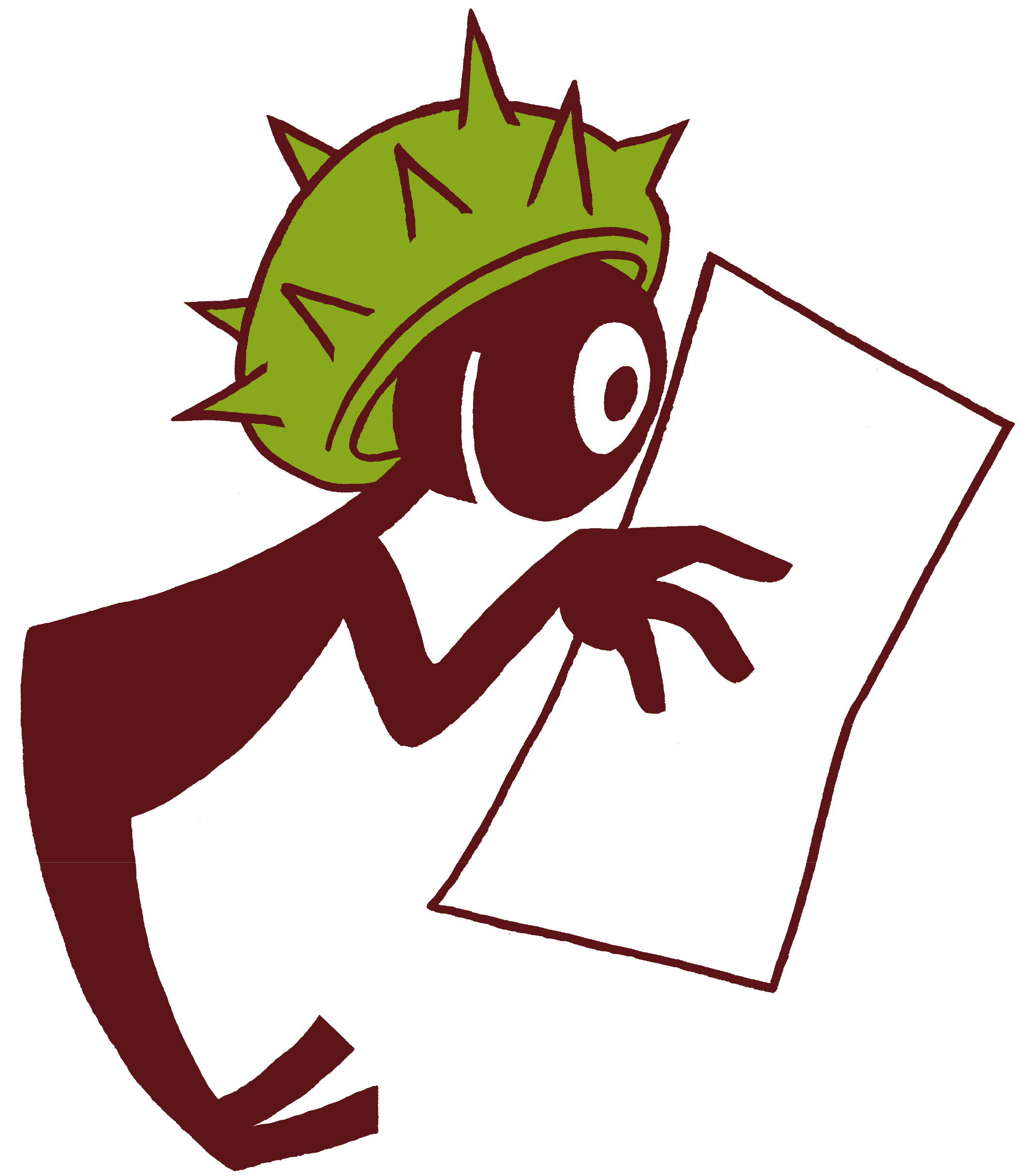 Il lit son journal