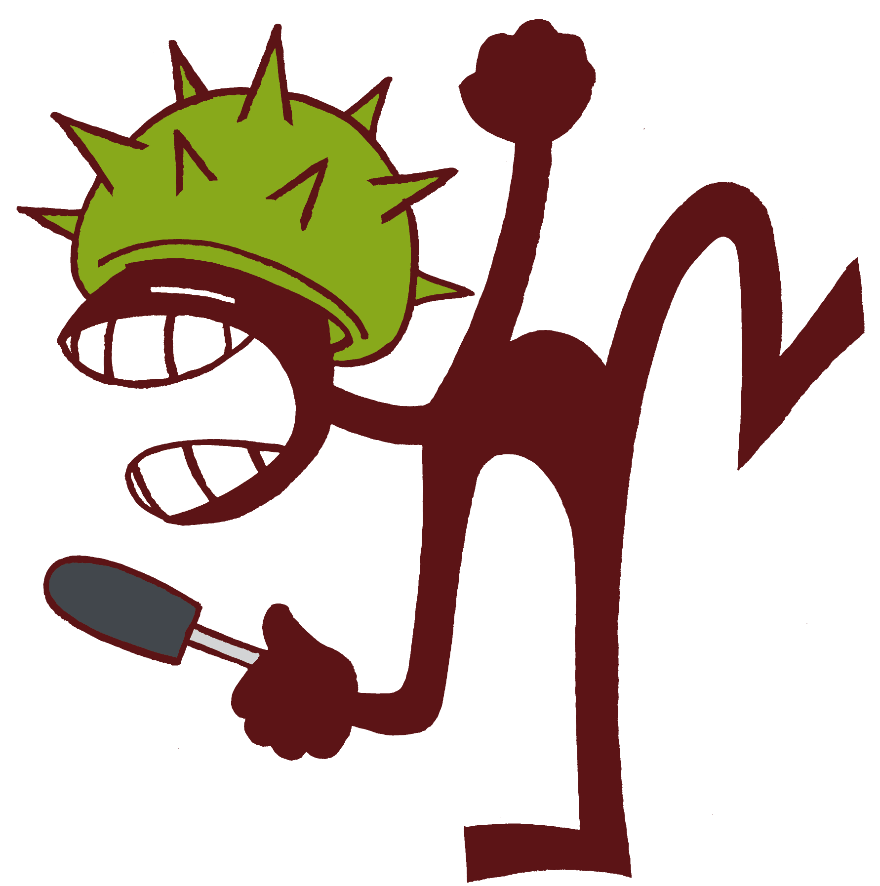 Hurler dans un micro