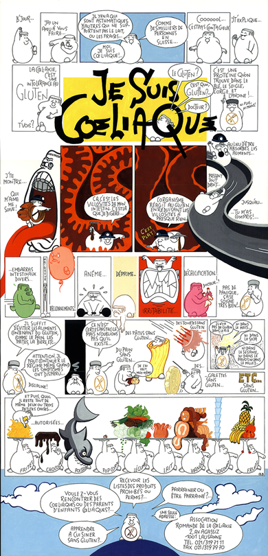 Fiche médicale coeliaquie